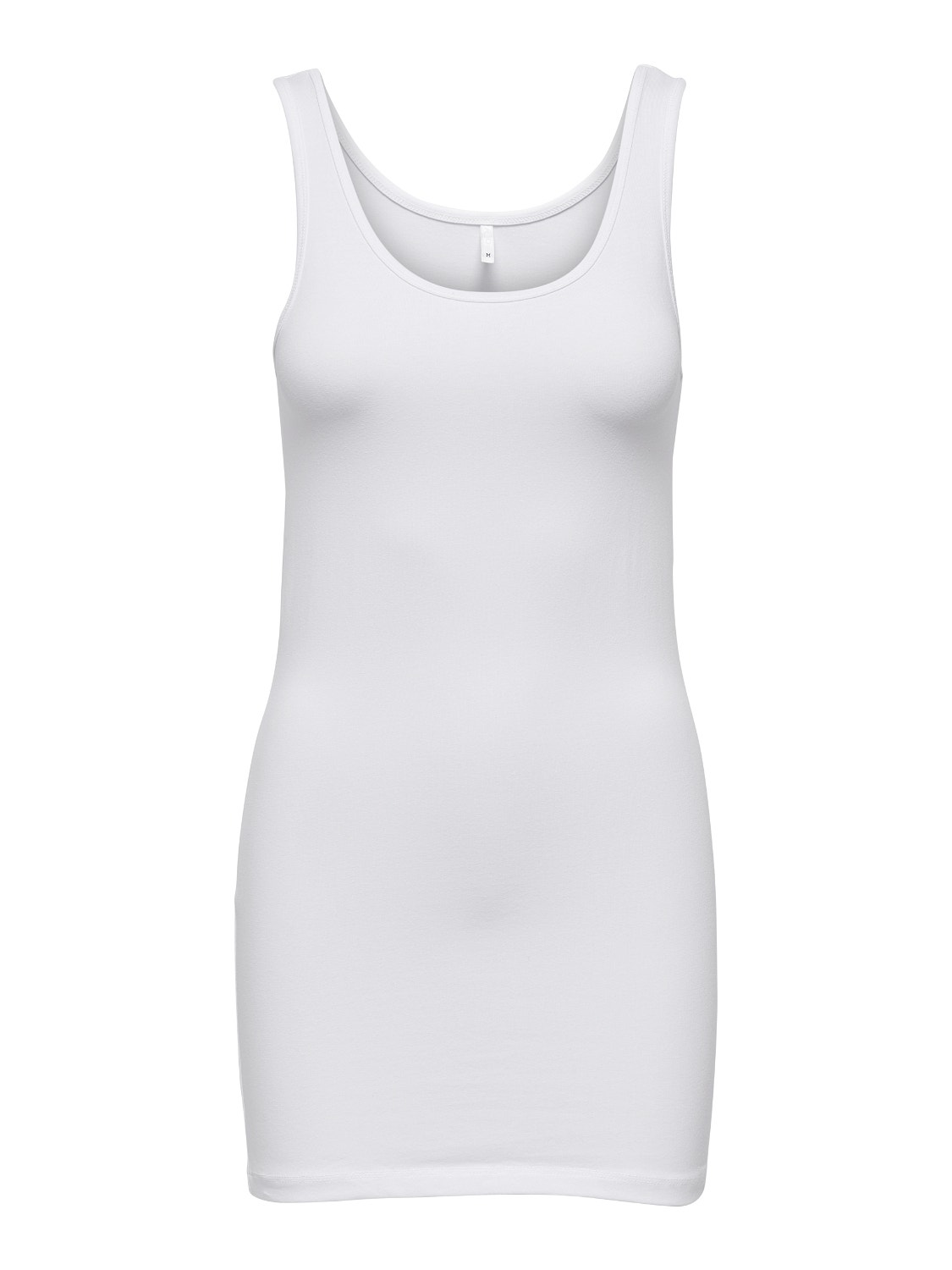 ONLY Slim Fit Round Neck Tank-Top -White - 15060061