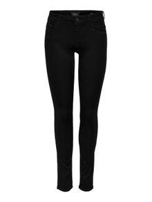 ONLY Skinny Fit Jeans -Black Denim - 15077793
