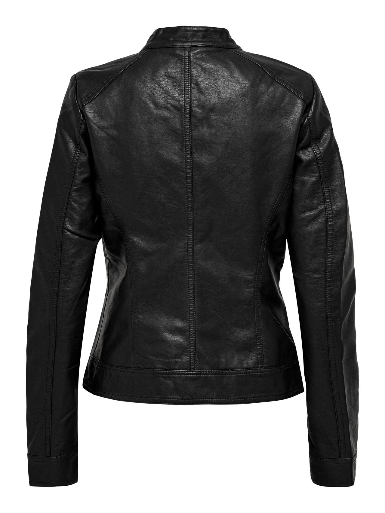 Zip PU-jacket | Black | ONLY®