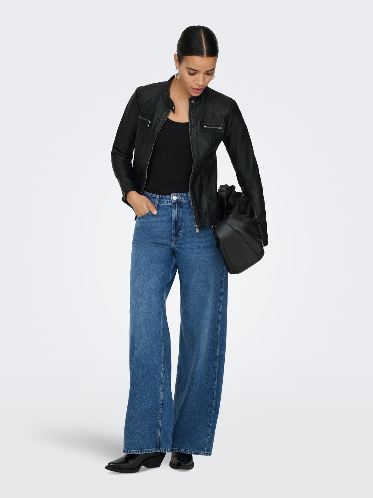 ONLY ONLBANDIT Kurtka -Black - 15081400