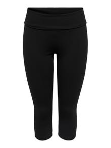 ONLY Slim Fit Mid waist Trousers -Black - 15084518
