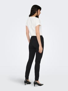 ONLY ONLROYAL Taille moyenne Skinny Fit Jeans -Black - 15092650