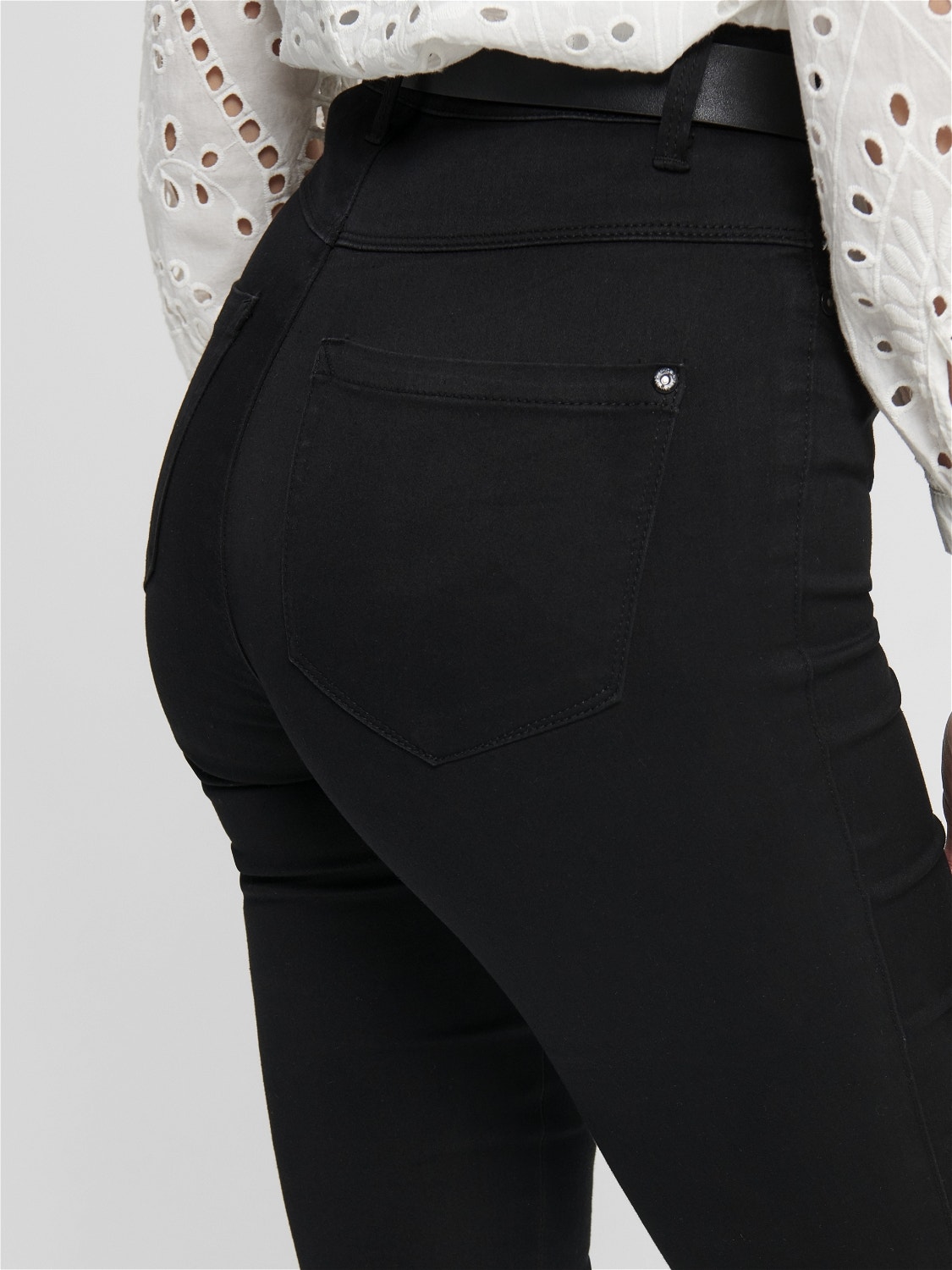 ONLY ONLRoyal - À taille haute Jean skinny -Black - 15093134