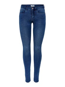 ONLY ONLROYAL LIFE REGULAR SKINNY Jeans -Medium Blue Denim - 15096177