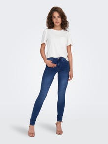 ONLY Skinny Fit Jeans -Medium Blue Denim - 15096177