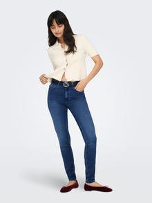 ONLY ONLROYAL High waist Skinny Fit Jeans -Medium Blue Denim - 15097919
