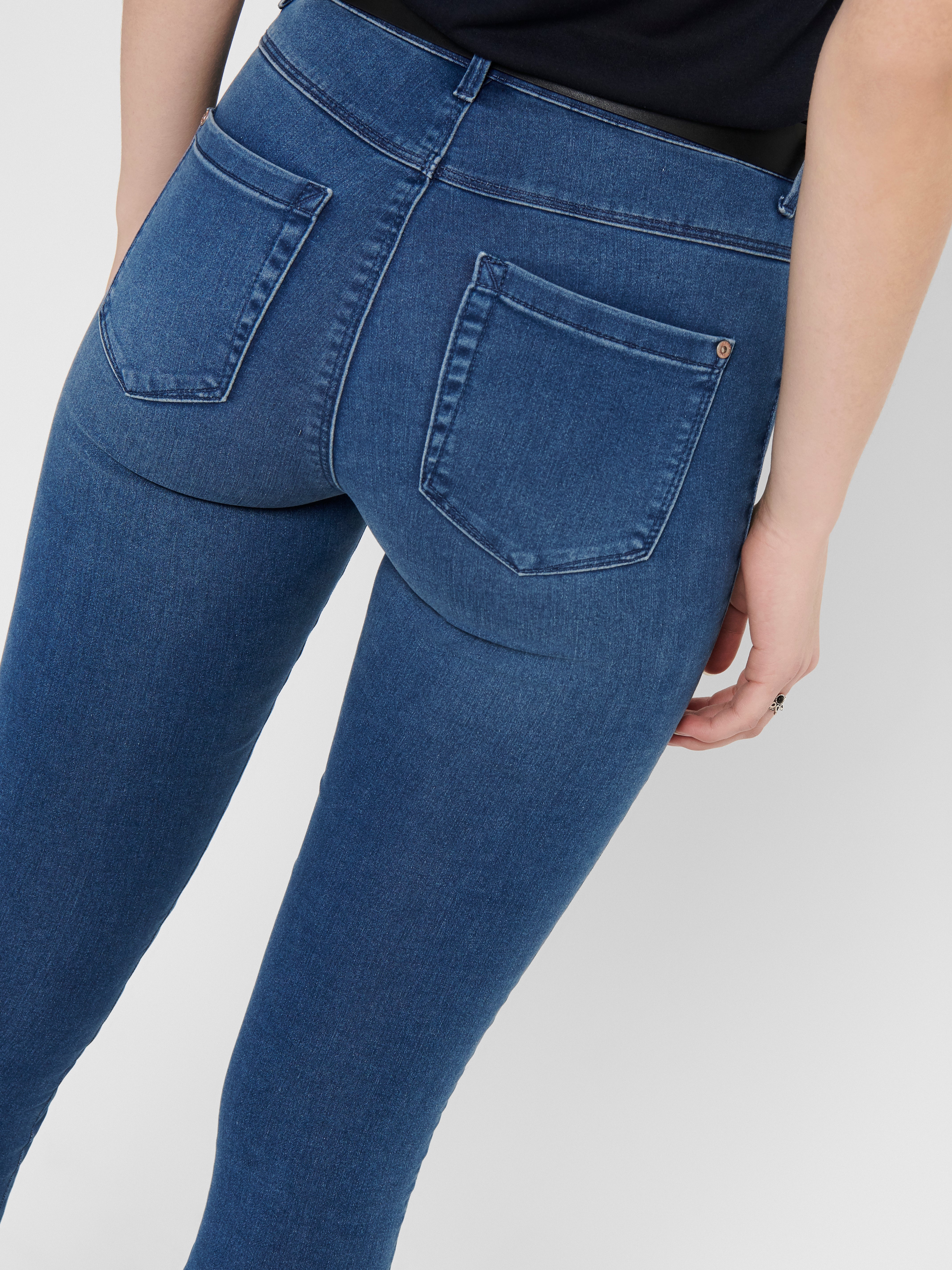 Jeans slim taille discount haute