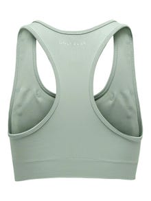ONLY Racerback provides postural support Bras -Frosty Green - 15101974