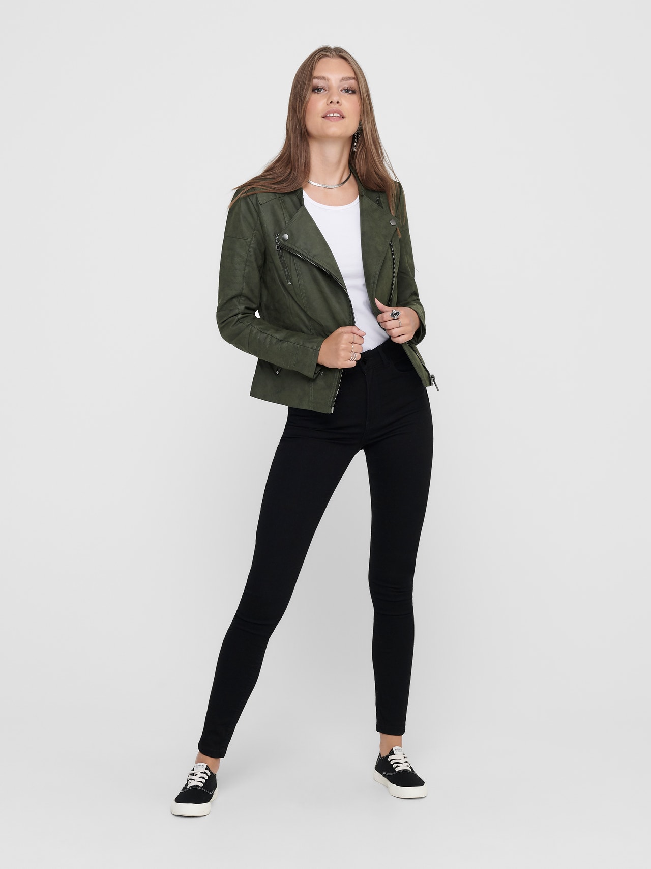 ONLY Leder-Look Jacke -Rosin - 15102997