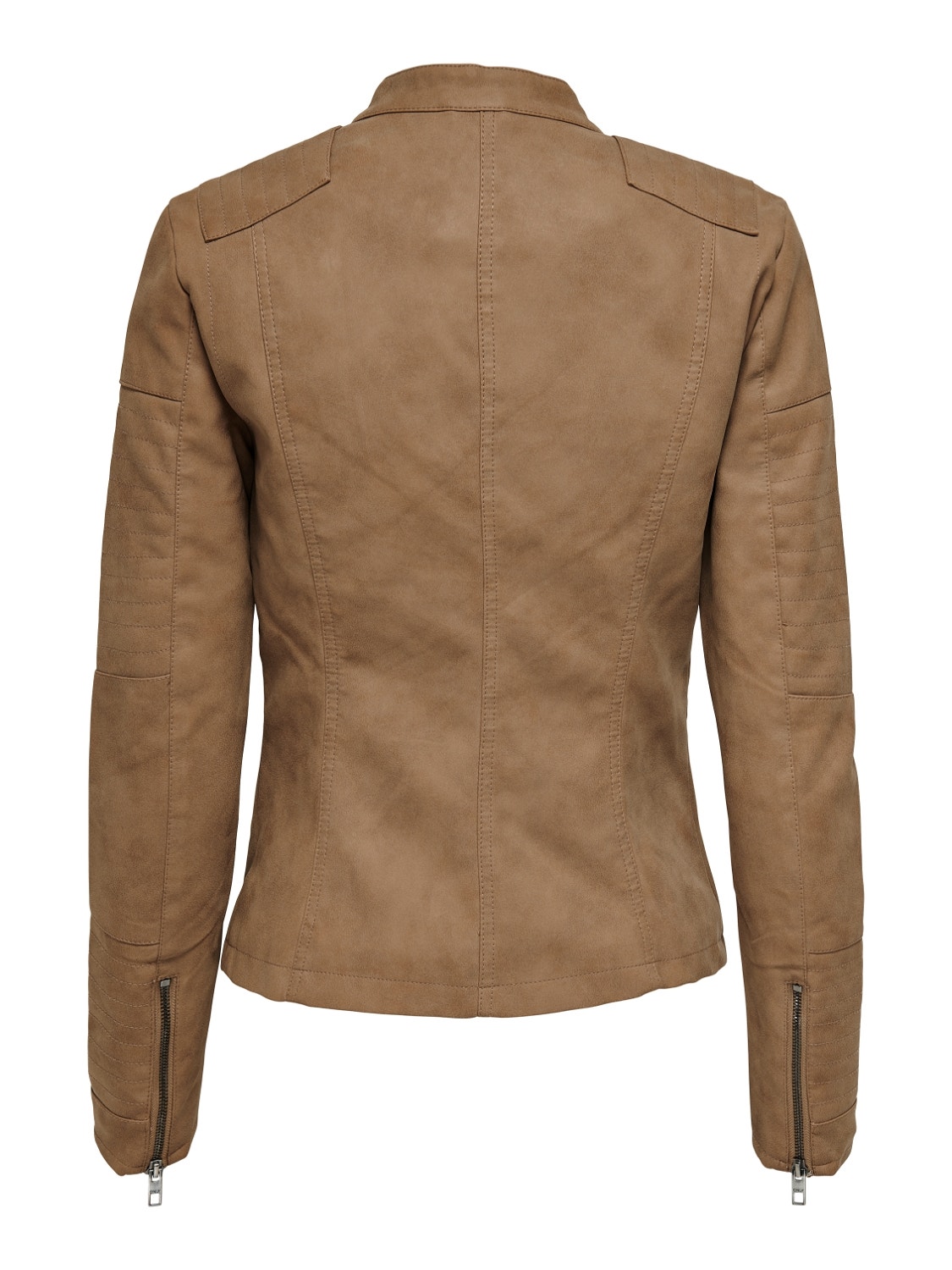 ONLY Biker collar Jacket -Toasted Coconut - 15102997