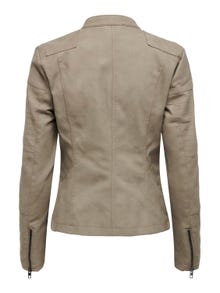 ONLY Bandkragen Jacke -Weathered Teak - 15102997