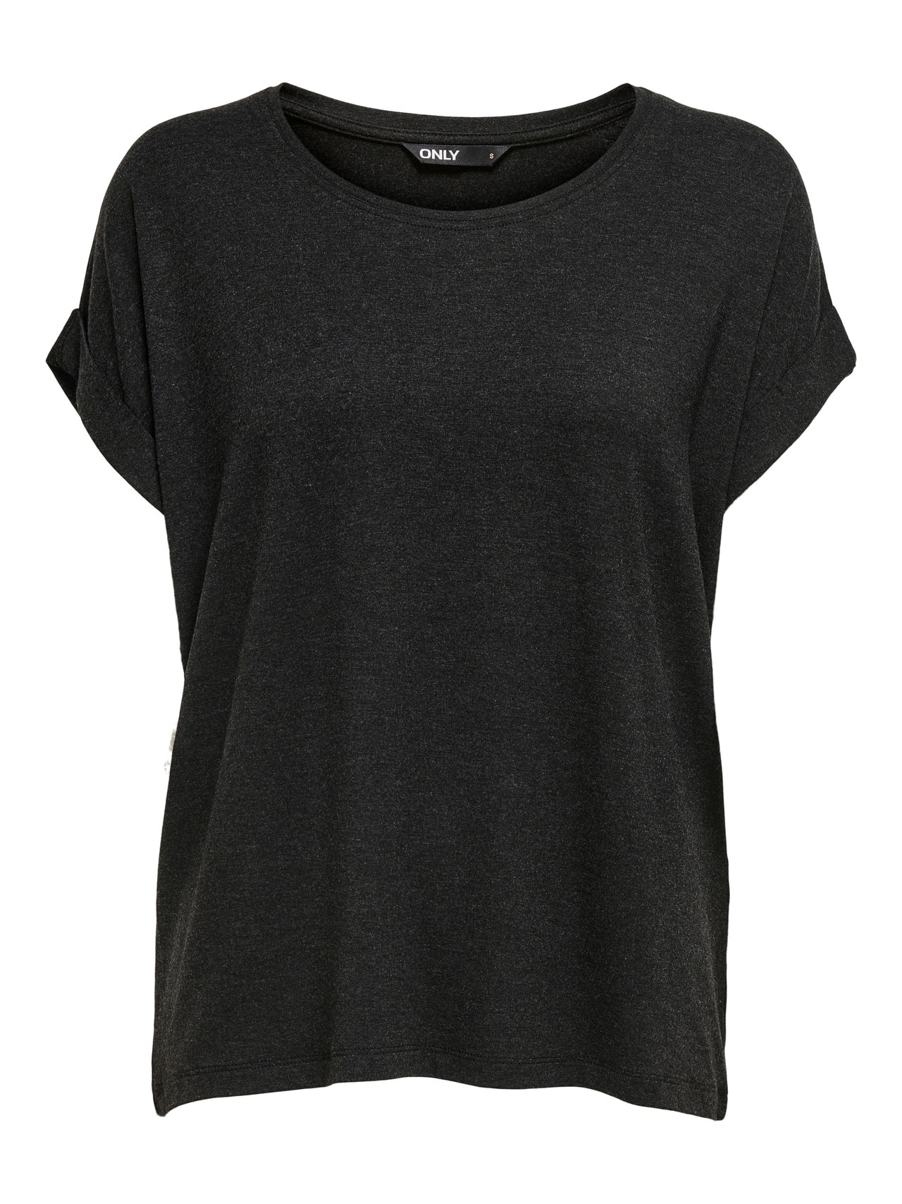 ONLY Loose fit t-shirt -Dark Grey Melange - 15106662