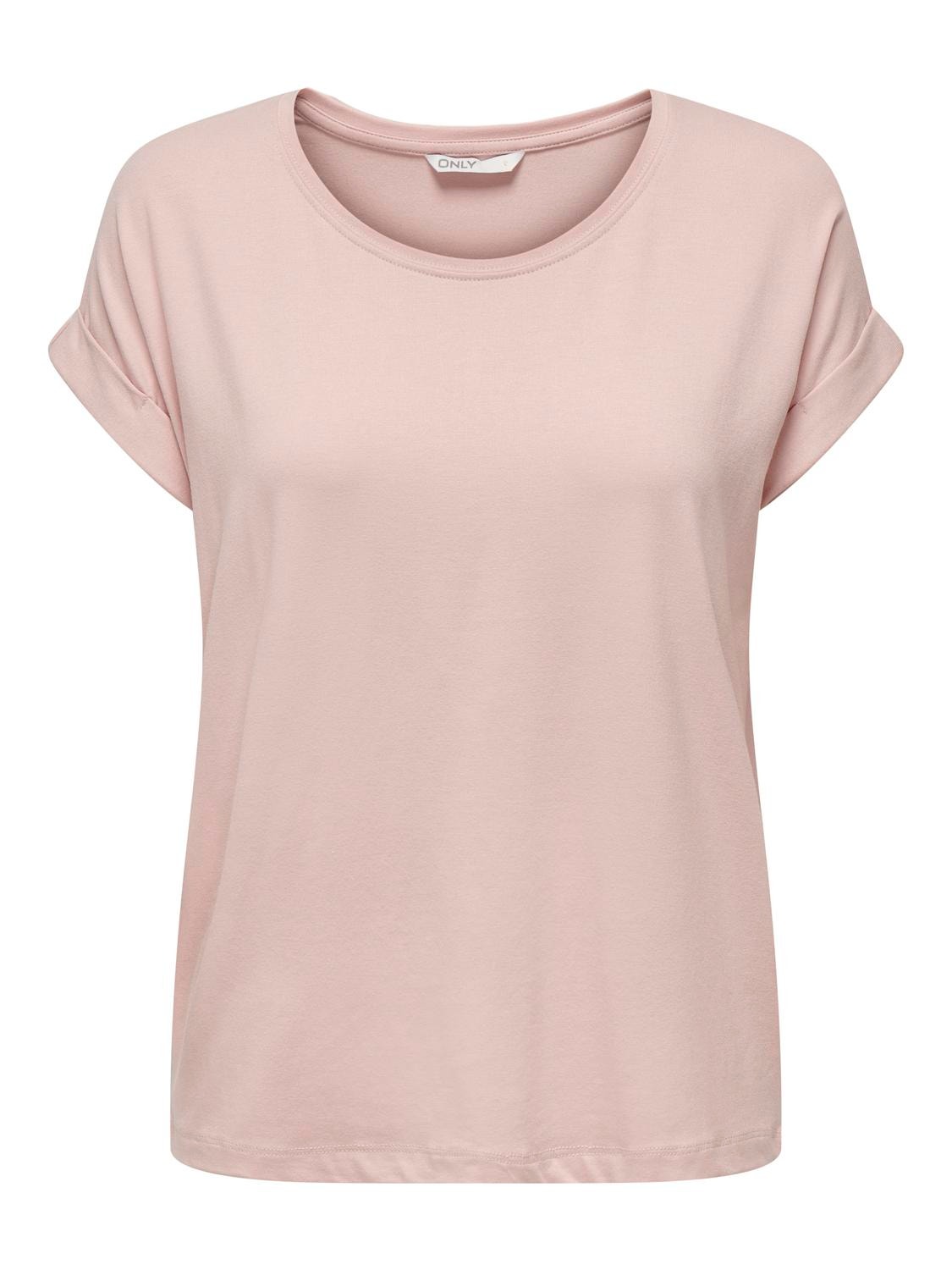 ONLY Loose fit T-shirt -Peach Whip - 15106662