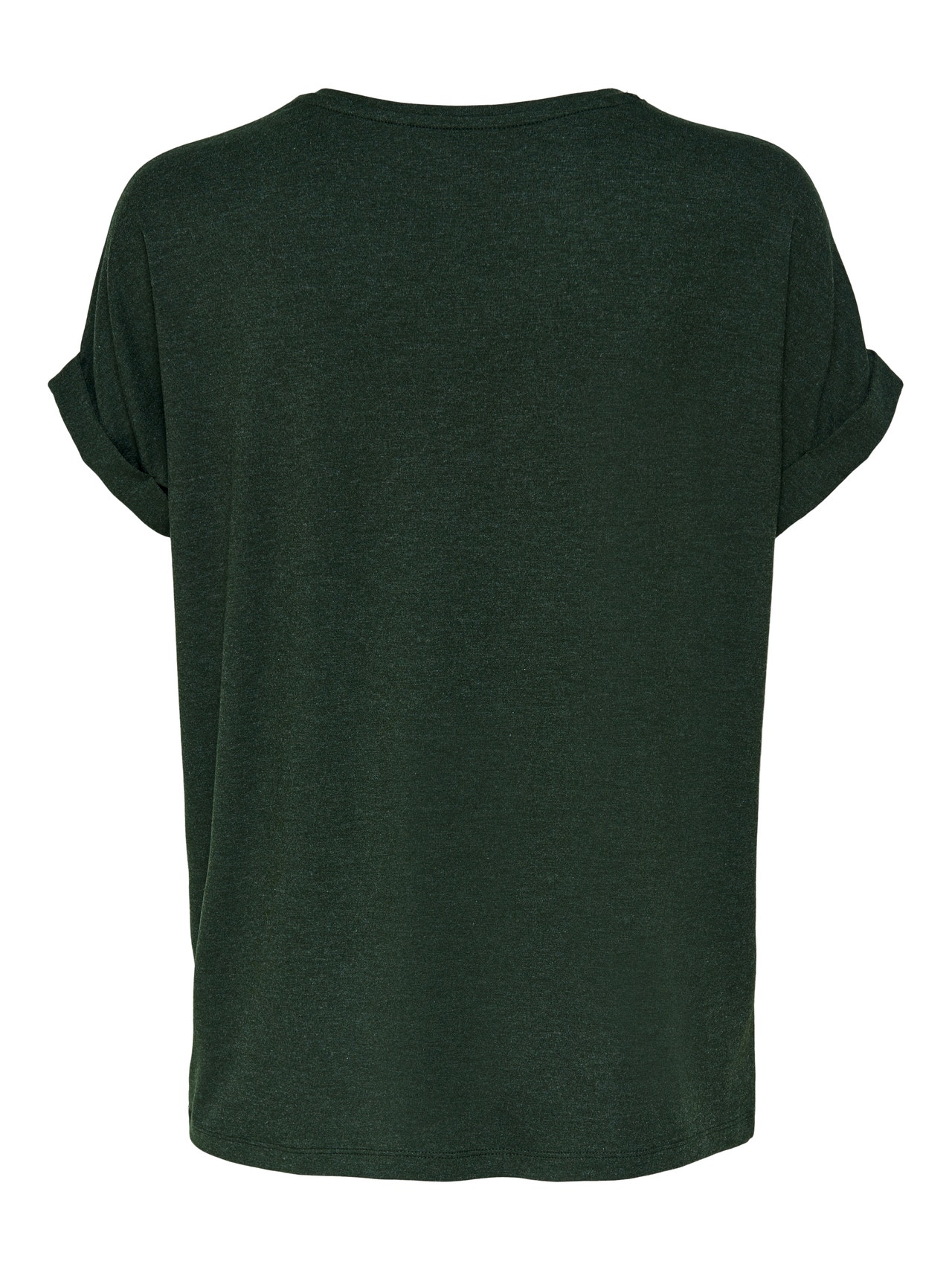 ONLY Regular fit O-hals Mouwuiteinden met omslag T-shirts -Rosin - 15106662