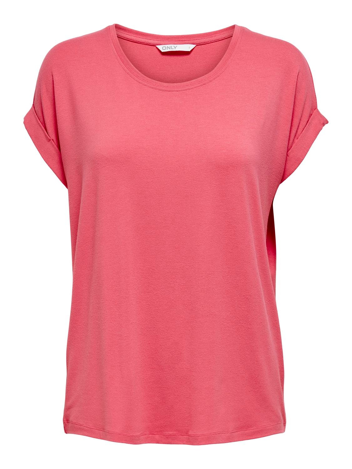 ONLY Loose fit T-shirt -Tea Rose - 15106662