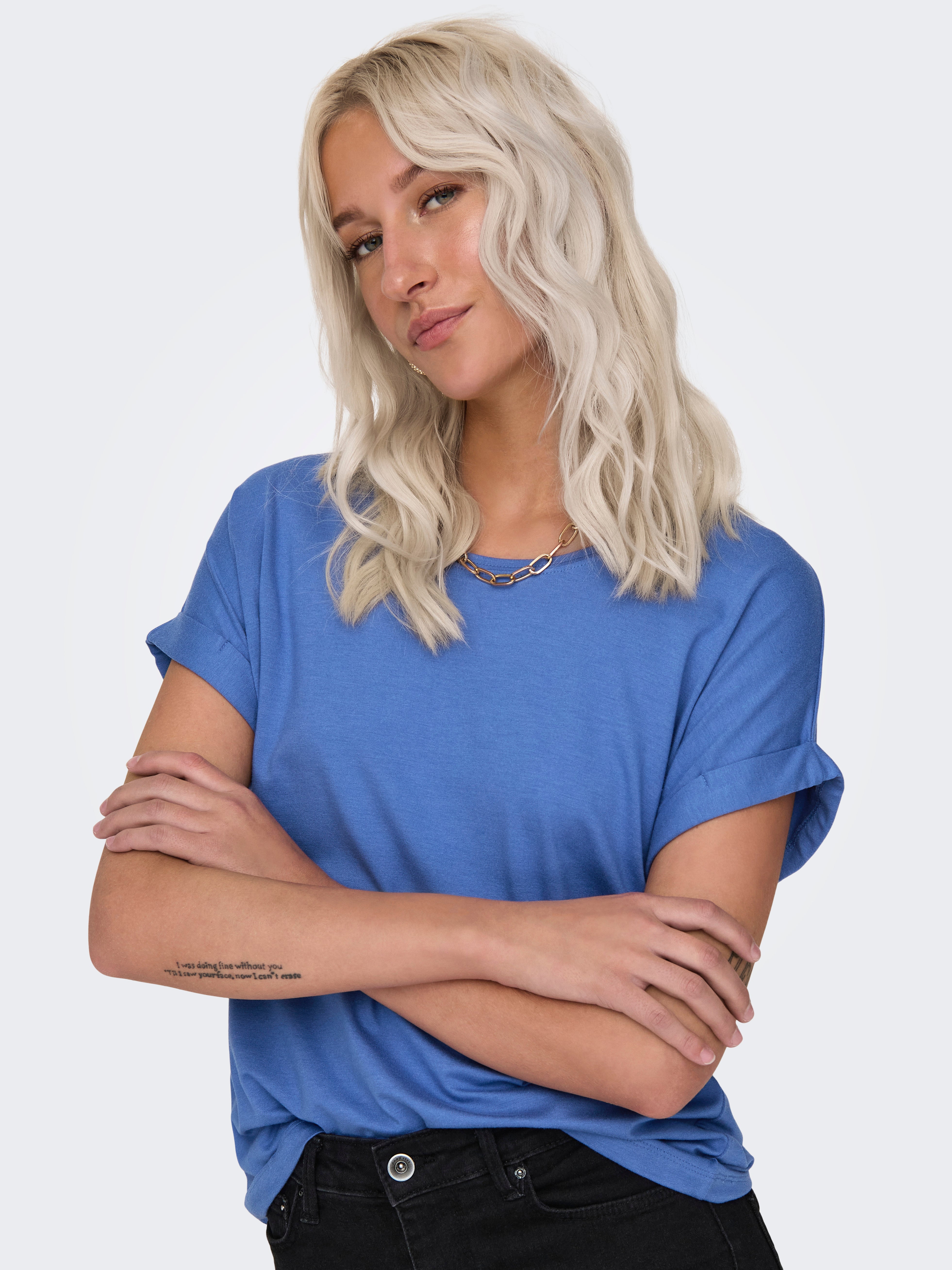 ONLMOSTER Top | Mittelblau | ONLY® 