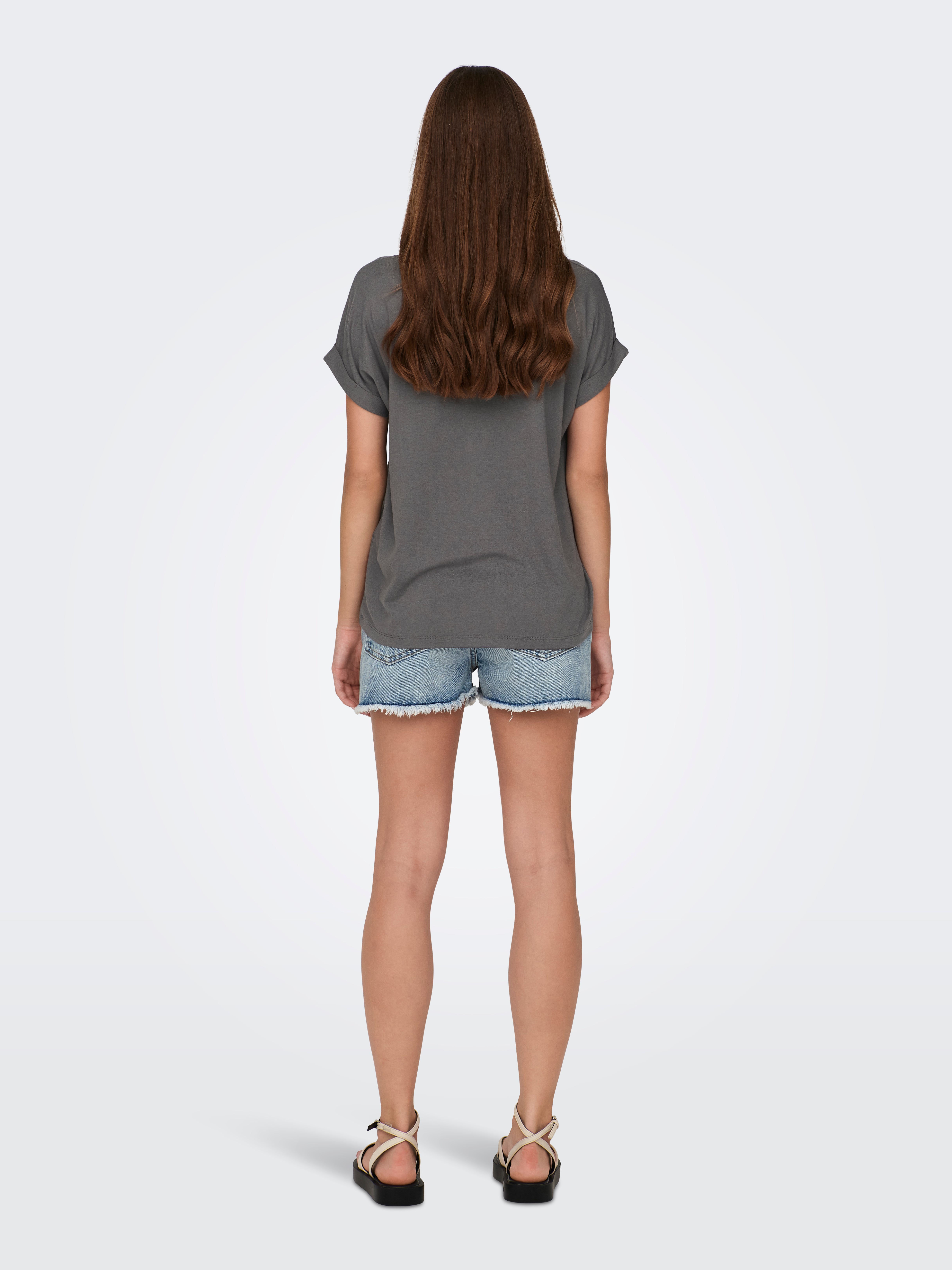ONLY Onlmoster Canotta Donna Jrs Noos Top - Girocollo, Elasticizzata, Casual, Moda Danese - 5