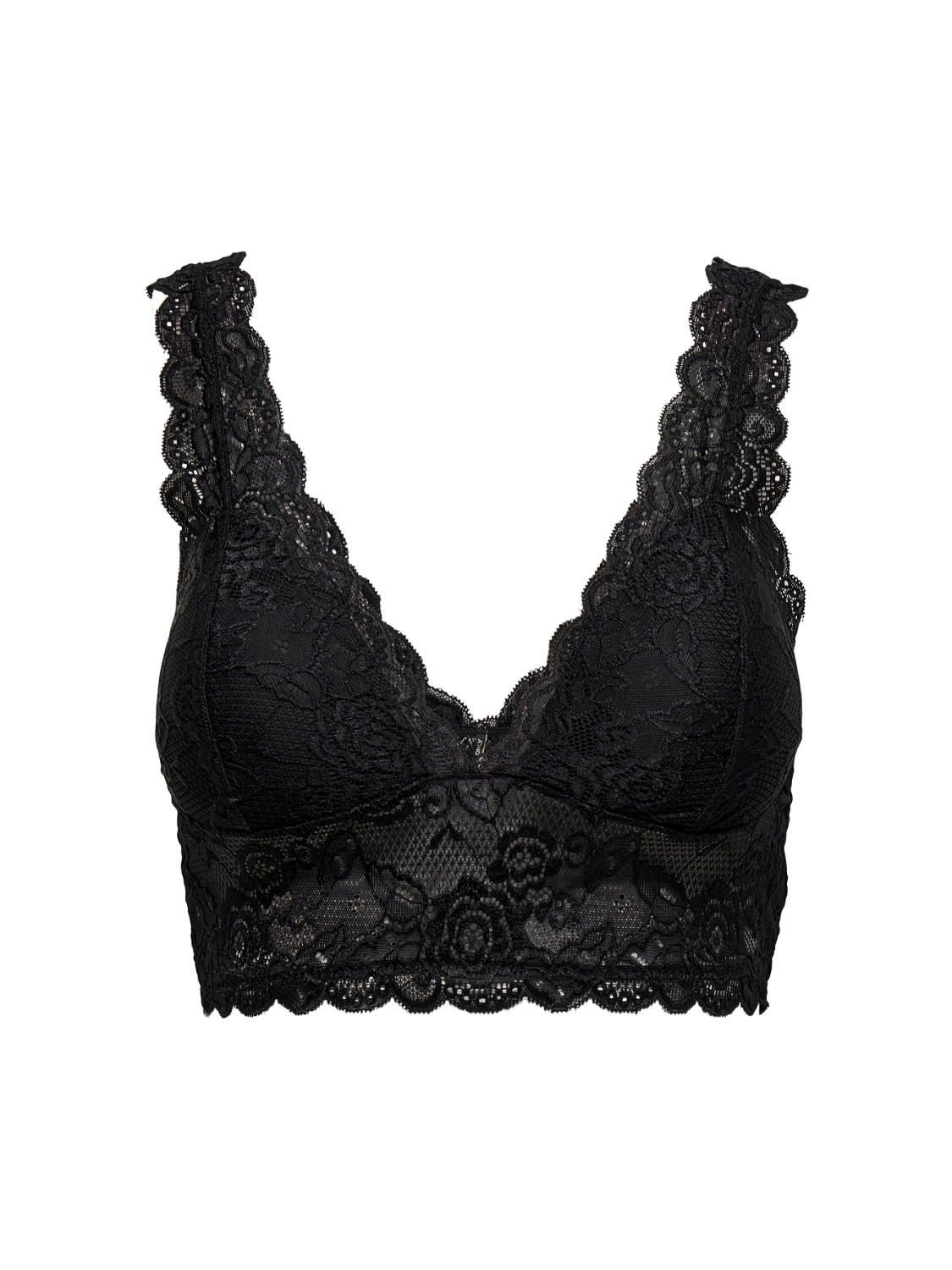 Pastunette Vintage Black Lace Bra Size 75B/34B See Through Lace Bralette  Womens Lingerie Black Sheer Bra Non Wired Non Padded Soft Satin Bra -   Norway
