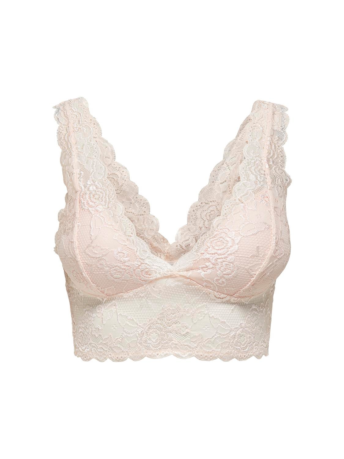 ONLY Lace Bra -Pearl - 15107599
