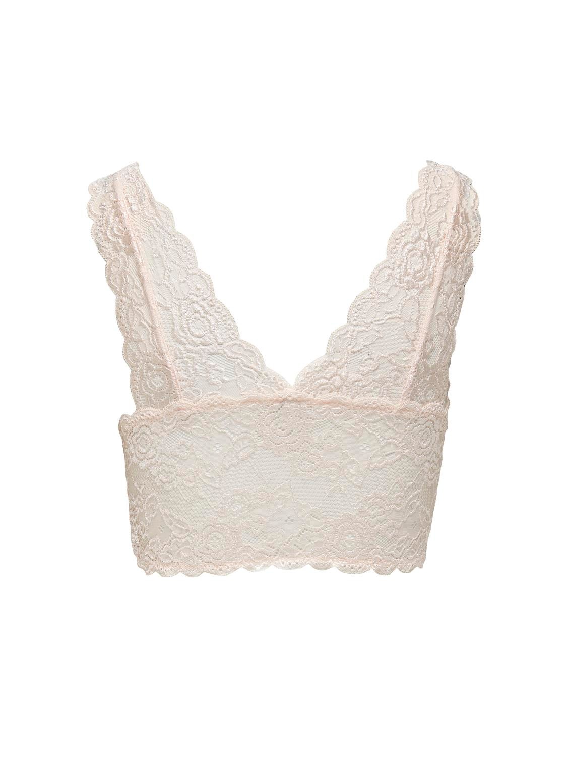 ONLY Lace Bra -Pearl - 15107599