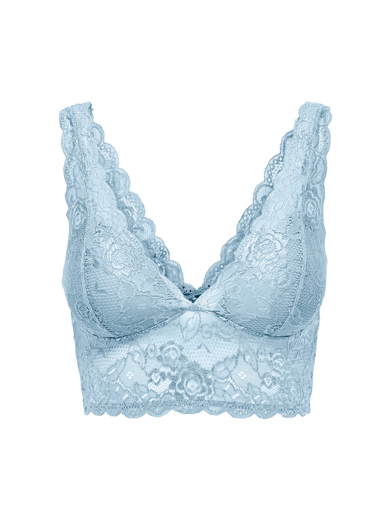 Wide straps Bras, Light Turquoise