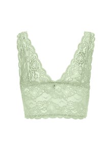 ONLY Lace Bra -Subtle Green - 15107599