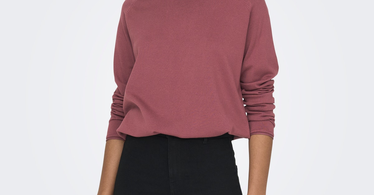 Only Rollkragenpullover ONLY Damen Strickpullover 'ONLMILA