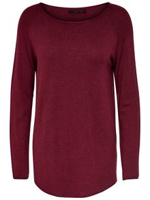 ONLY Pull-overs Col rond -Sun-Dried Tomato - 15109964