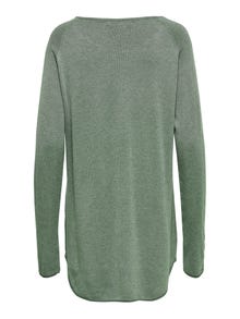 ONLY Lång Stickad tröja -Chinois Green - 15109964