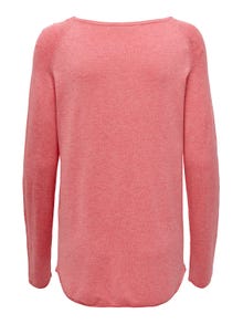 ONLY Long Knitted Pullover -Tea Rose - 15109964