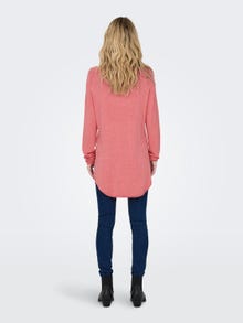 ONLY Lang Strikket pullover -Tea Rose - 15109964
