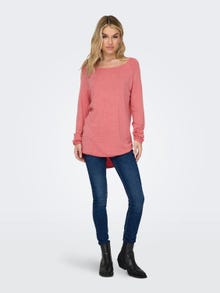 ONLY Round Neck Pullover -Tea Rose - 15109964