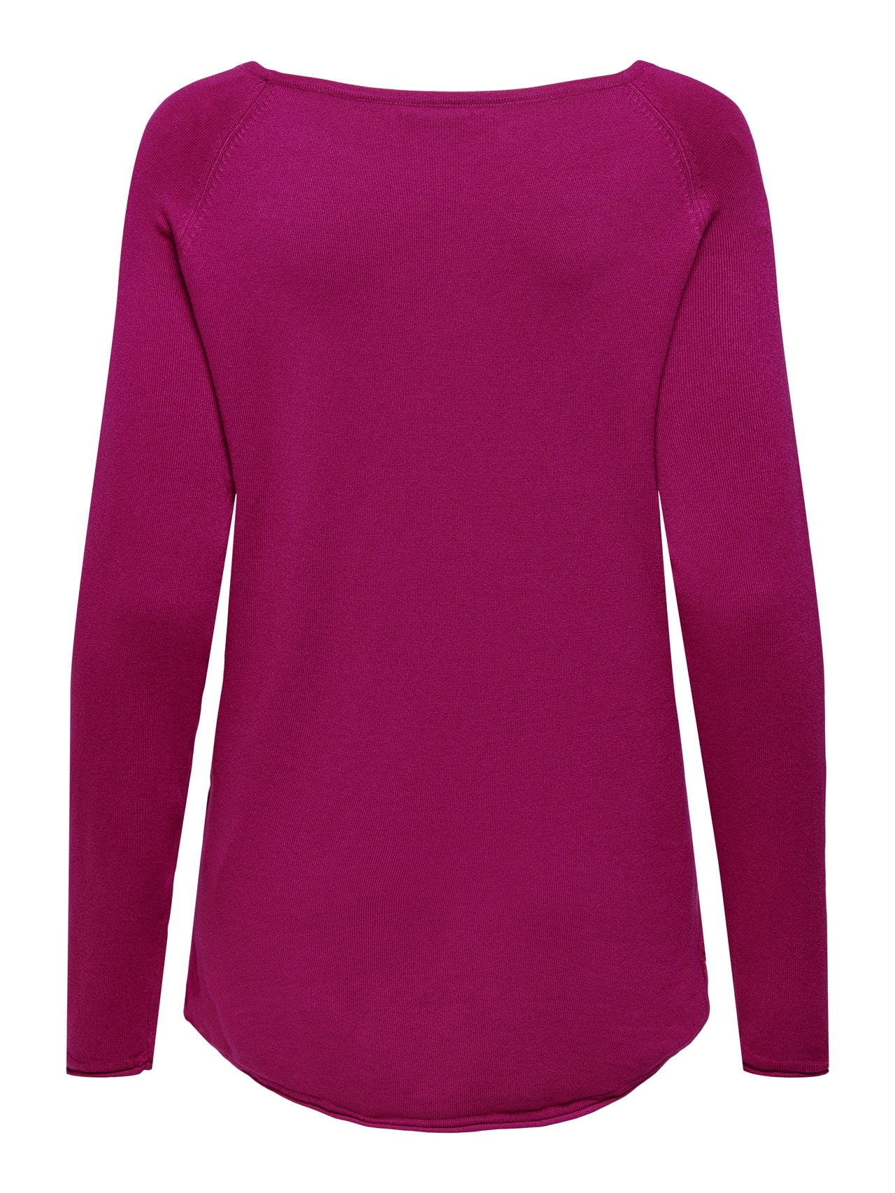 ONLY Rundhals Pullover -Festival Fuchsia - 15109964