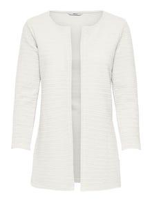 ONLY Cardigans Col rond -Cloud Dancer - 15112273
