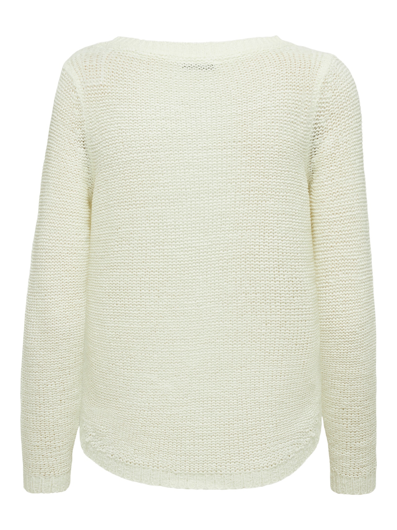ONLY Round Neck Pullover -Cloud Dancer - 15113356
