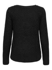 ONLY Solid Strikket pullover -Black - 15113356
