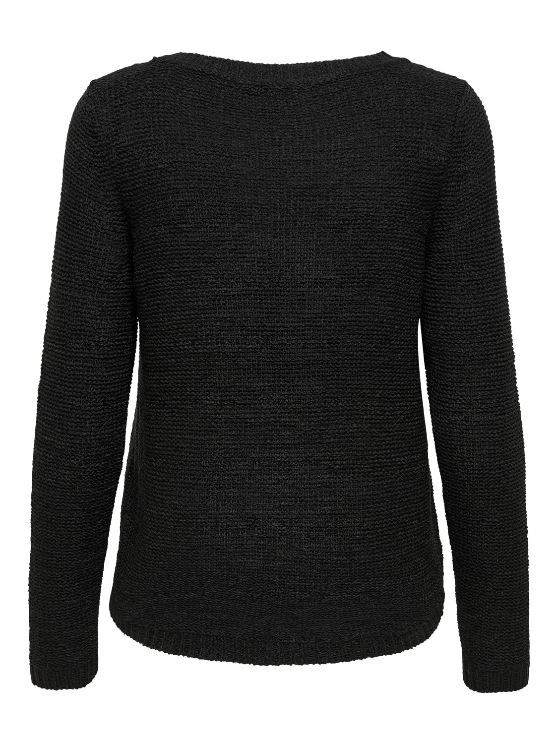 ONLY Texture Knitted Pullover -Black - 15113356