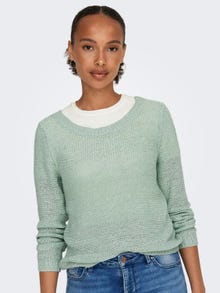 ONLY Rundhals Pullover -Harbor Gray - 15113356