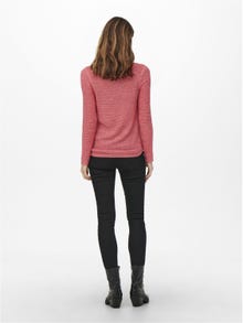 ONLY Rundhals Pullover -Tea Rose - 15113356