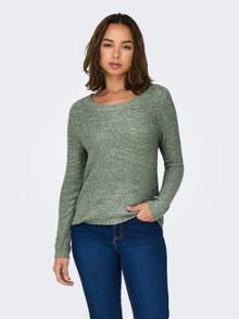 ONLY Regular Fit Round Neck Pullover -Sea Spray - 15113356