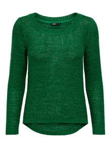 ONLY Texture Knitted Pullover -Abundant Green - 15113356