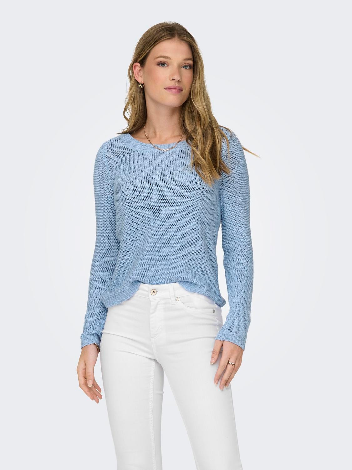 ONLY Pull-overs Col rond -Clear Sky - 15113356