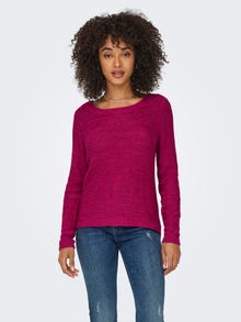 ONLY Texture Knitted Pullover -Granita - 15113356