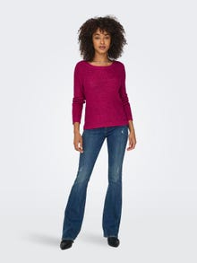 ONLY Texture Knitted Pullover -Granita - 15113356