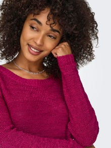 ONLY Texture Knitted Pullover -Granita - 15113356