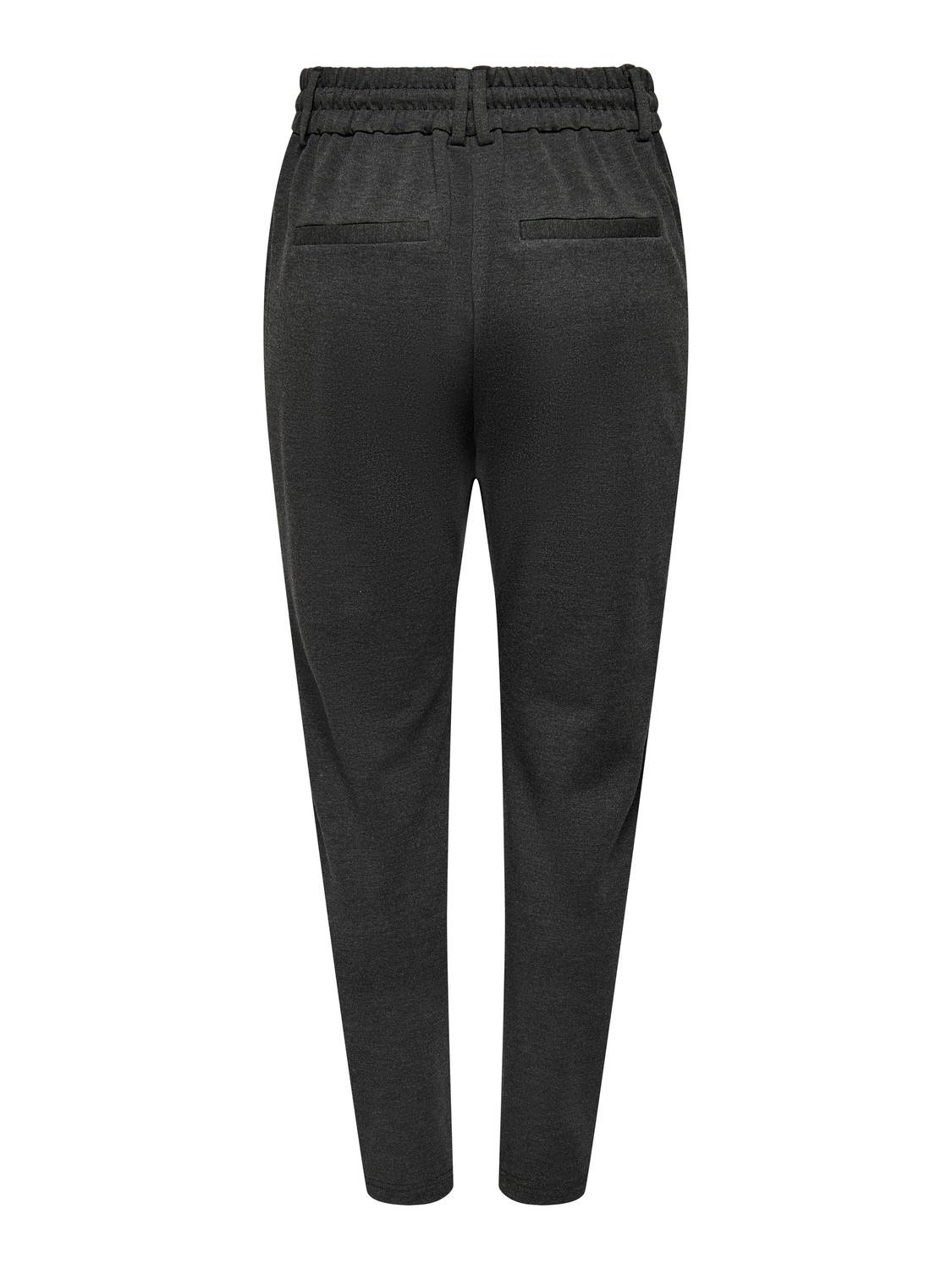 ONLY Pantalons Regular Fit -Dark Grey Melange - 15115847