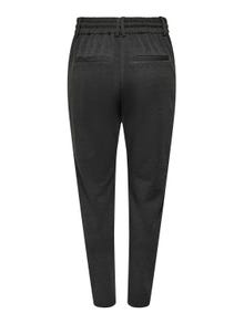 ONLY Poptrash Trousers -Dark Grey Melange - 15115847
