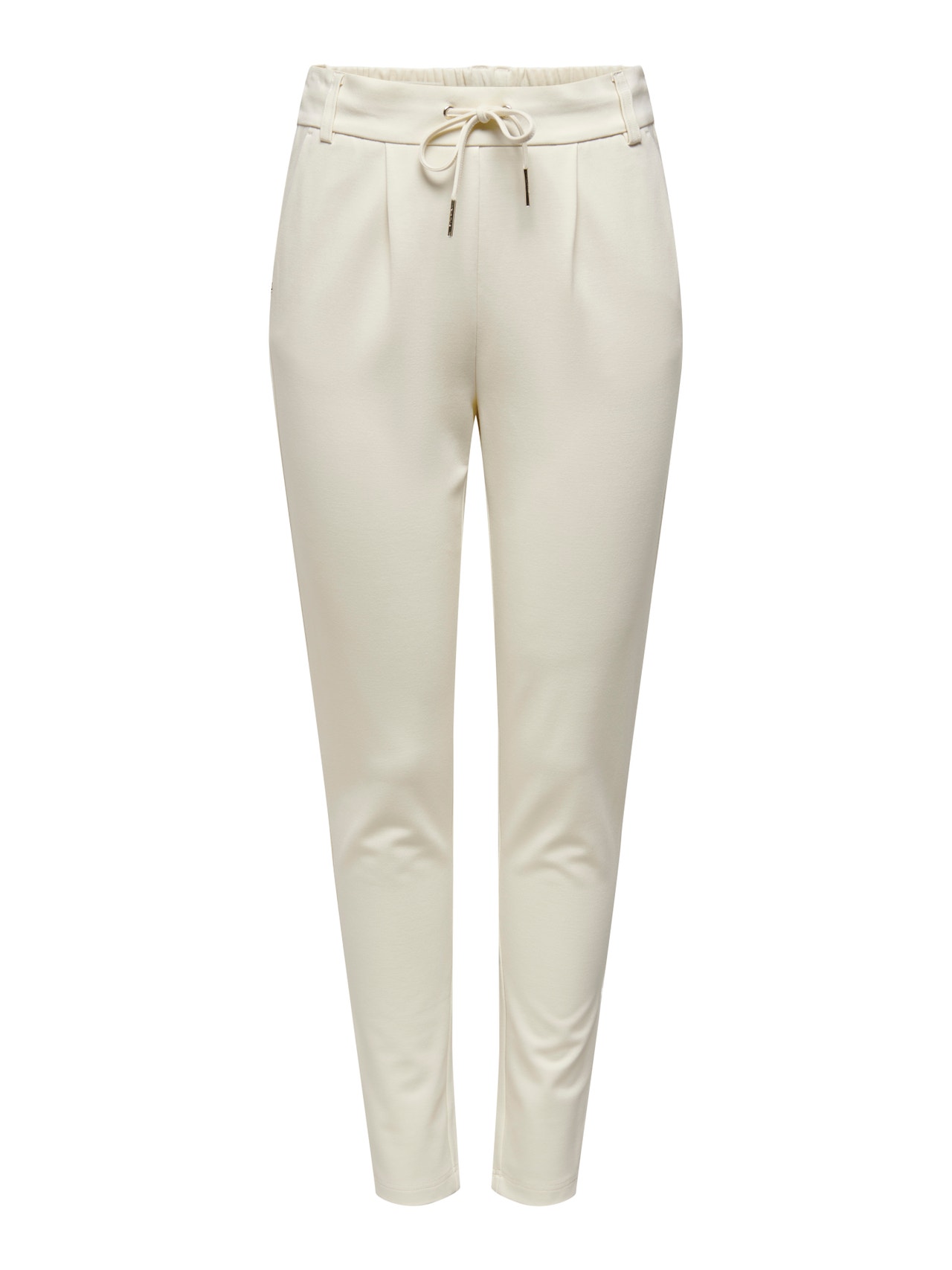 ONLY Regular Fit Trousers -Cloud Dancer - 15115847