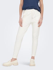 ONLY Regular Fit Trousers -Cloud Dancer - 15115847