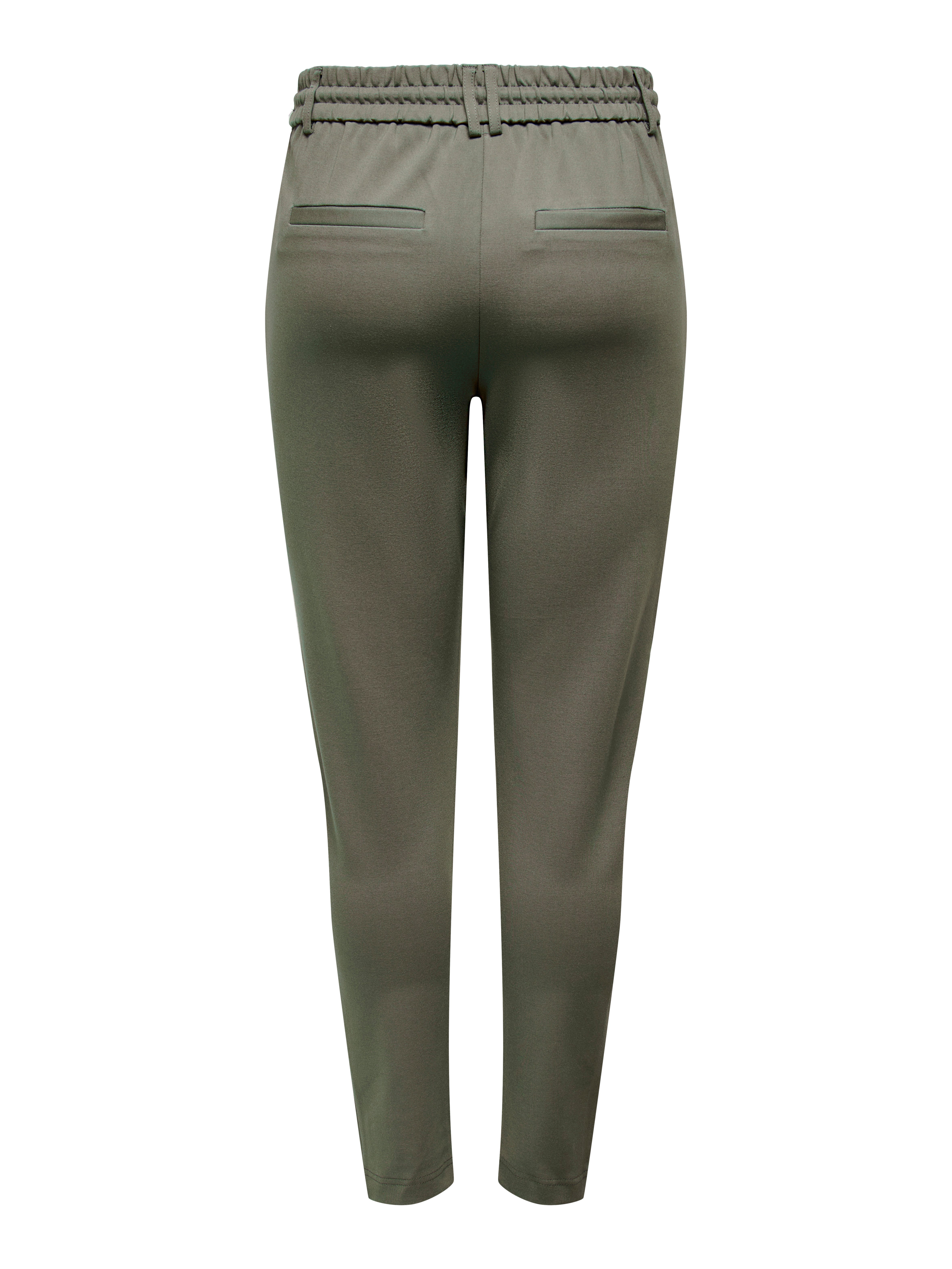 ONLPOPTRASH Mittlere Taille Normal geschnitten Hose | Dunkelgrau  